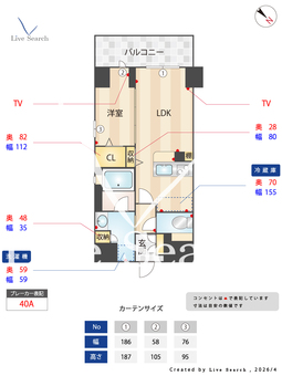 ペスカード別院 306 【大阪府茨木市駅】 の間取り図