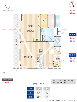 Chateau Avenir　調布  102 【東京都布田駅】 の間取り図