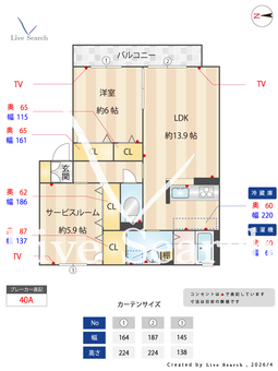 シャーメゾン凜 205 【大阪府ＪＲおおさか東線 衣摺加美北駅 】 の間取り図