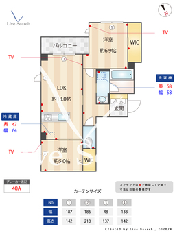 エスポアコリーヌ 201 【神奈川県柿生駅】 の間取り図