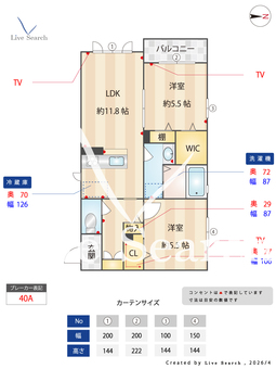 シャーメゾン　MORITA2 201 【大阪府大阪メトロ谷町線 長原駅 】 の間取り図