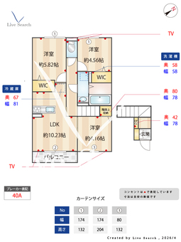 aise village  203 【東京都吉祥寺駅】 の間取り図
