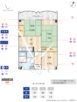 まいづる中央ビル 704 【福岡県赤坂駅】 の間取り図