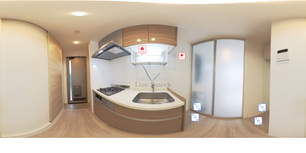 プリムローズ 201 【東京都桜新町駅】 の間取り図