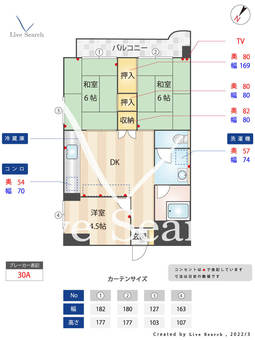 チュリス福岡 1007 【福岡県大濠公園駅】 の間取り図