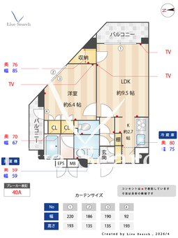 レジデンス新蒲田スクエア 501 【東京都蓮沼】 の間取り図