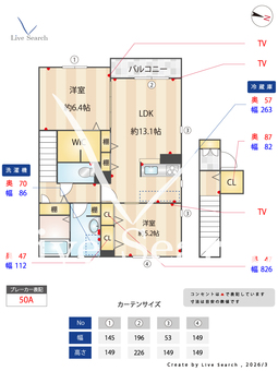 シャーメゾン　グレースコート　上野芝 201 【大阪府上野芝駅】 の間取り図