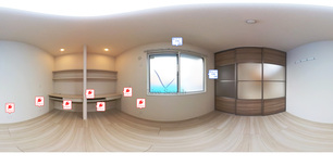 Avenir城北 303 【大阪府おおさか東線　城北公園通駅　徒歩6分】 の間取り図