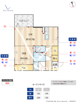 D-Imparable 301 【栃木県宇都宮芳賀ライト線　東宿郷駅】 の間取り図