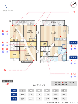 ホフケ　羽衣A 105 【大阪府羽衣駅】 の間取り図