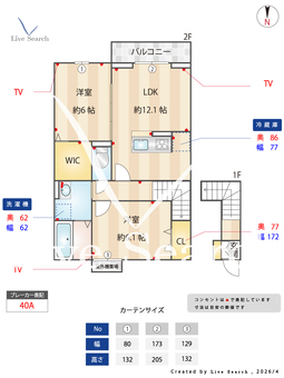 Bell run  203 【神奈川県宮前平駅】 の間取り図