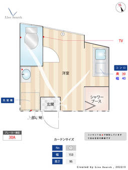 Well　b新井 C 【東京都沼袋駅】 の間取り図