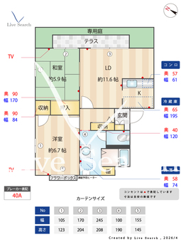 スセッソ川西． 101 【大阪府川西駅】 の間取り図