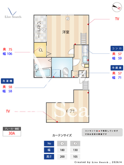 コンフォートベネフィス福大前Ⅲ 201 【福岡県福大前駅】 の間取り図