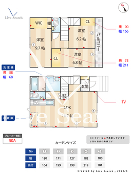ガーネット千早　B棟  【福岡県千早駅】 の間取り図