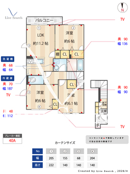 シャーメゾン　トワール 201 【大阪府 恵我ノ荘駅】 の間取り図