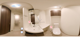 コンシェリア東京　KIBA　STATION　FRONT 404 【東京都東京メトロ東西線 木場駅】 の間取り図