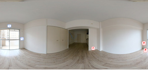 第3ヒロカネビル 302 【福岡県西鉄バス　小笹　駅】 の間取り図