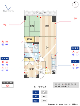 パークヒルズ 303 【神奈川県東山田駅】 の間取り図