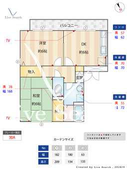 燦コーポA 301 【大阪府	 大阪メトロ御堂筋線　なかもず駅　徒歩12分】 の間取り図