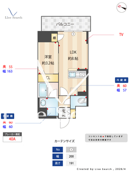 サザンクレストなんば南 403 【大阪府恵美須町駅】 の間取り図