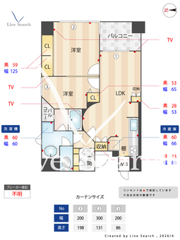 エスティメゾン上町台 1003 【大阪府谷町六丁目駅】 の間取り図