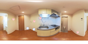 SAKURAハイツ 102 【神奈川県南武線　鹿島田駅　徒歩3分】 の間取り図