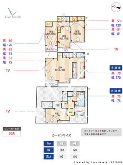 平和1丁目戸建て  【福岡県平尾駅】 の間取り図