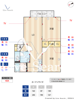シャーメゾン東延末 201 【兵庫県手柄駅】 の間取り図