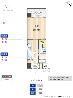 LUMINOUS新大阪 1102 【大阪府西中島南方駅】 の間取り図