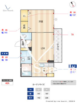 グリーン8 102 【熊本県八景水谷駅】 の間取り図