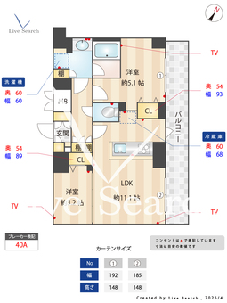 S-RESIDENCE板橋大山clair 705 【東京都大山駅】 の間取り図