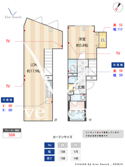 プラティーク中野坂上 402 【東京都中野坂上】 の間取り図