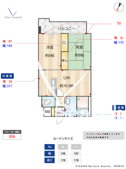 サンマリノ三苫 402 【福岡県三苫駅】 の間取り図