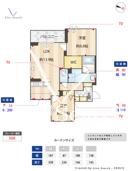 ルクセールタカバ 202 【埼玉県与野駅】 の間取り図