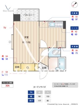 クロスステージ博多駅前 806 【福岡県博多駅】 の間取り図