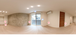 ピンシャン 101 【神奈川県新川崎駅】 の間取り図