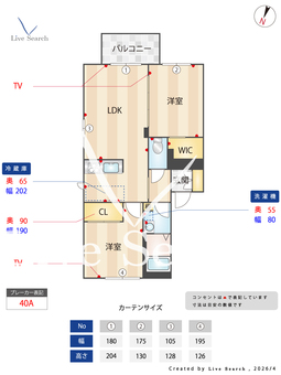 ウエストサイドコート A201 【兵庫県西脇市駅】 の間取り図