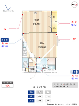 IRIS COURT TX六町 301 【東京都六町駅】 の間取り図
