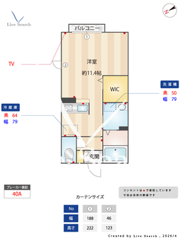 エリアロード 203 【茨城県土浦駅】 の間取り図