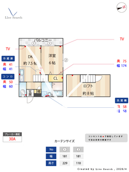 モチノキアパート 201 【福岡県高宮駅】 の間取り図