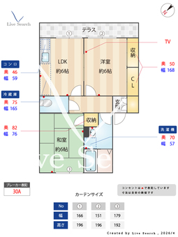 メゾン八千代台2号棟 101 【千葉県八千代台駅】 の間取り図
