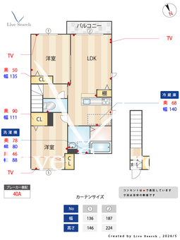 シャーメゾンヒメコウライグリーン 205 【兵庫県加東市役所南バス停】 の間取り図