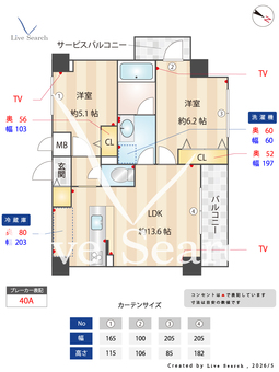 village土佐堀 201 【大阪府大阪メトロ四ツ橋線　肥後橋駅　徒歩7分】 の間取り図