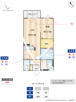 グランシード城北 102 【栃木県小山駅】 の間取り図