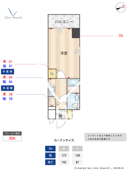 BraTTo新宿御苑前 301 【東京都東京メトロ丸ノ内線 新宿御苑前駅 】 の間取り図