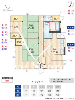 野間2丁目貸家  【福岡県高宮駅】 の間取り図