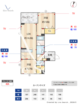 リアンドファミーユ 301 【東京都阿佐ヶ谷駅】 の間取り図