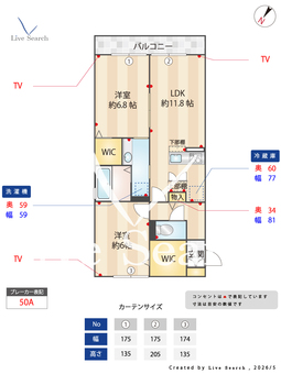 キャンベル 201 【埼玉県見沼代親水公園駅】 の間取り図