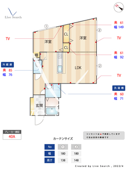 新宿早稲田レーベル 501 【東京都早稲田駅】 の間取り図
